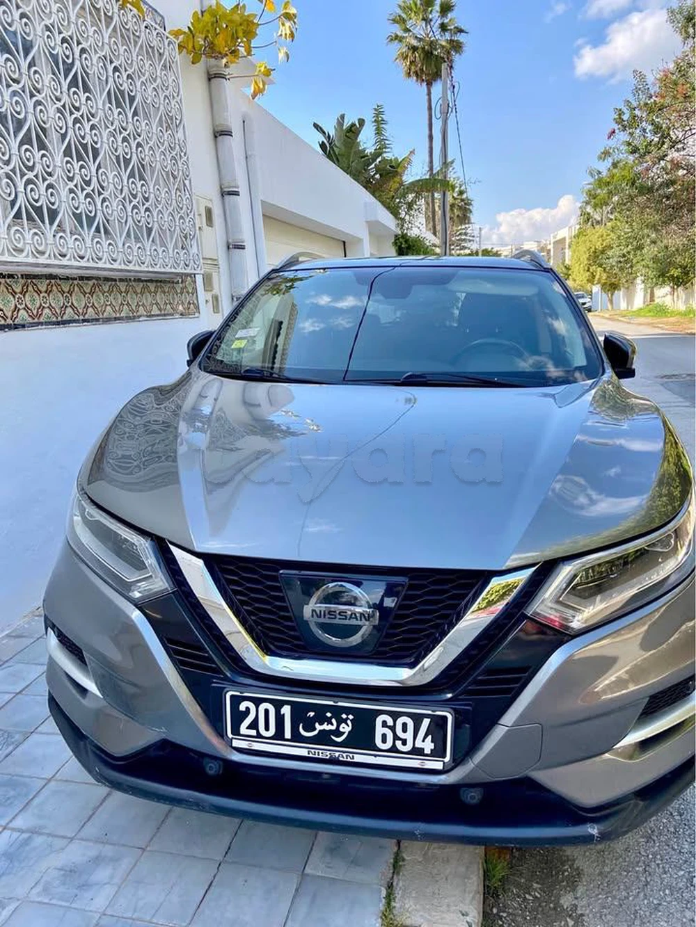 Carte voiture Nissan Qashqai