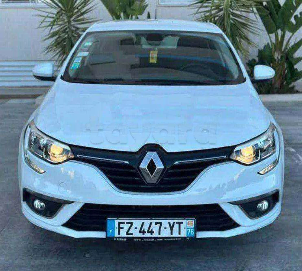 Carte voiture Renault Megane