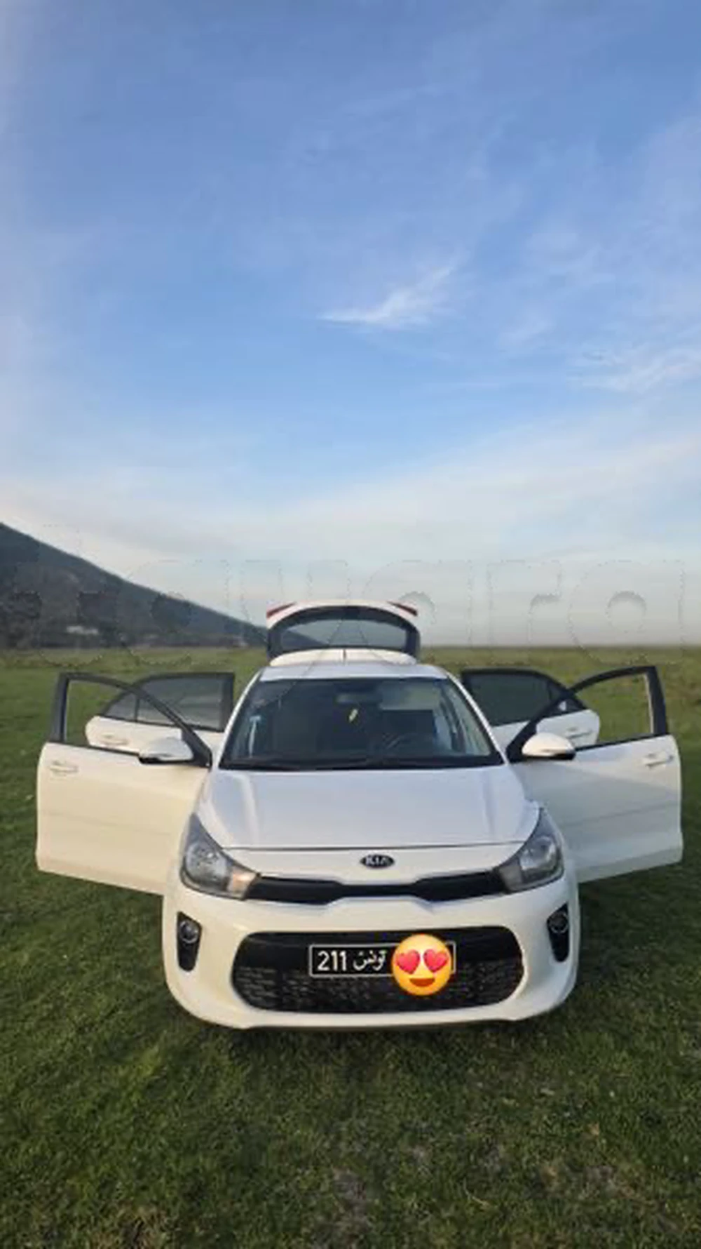 Carte voiture Kia Rio