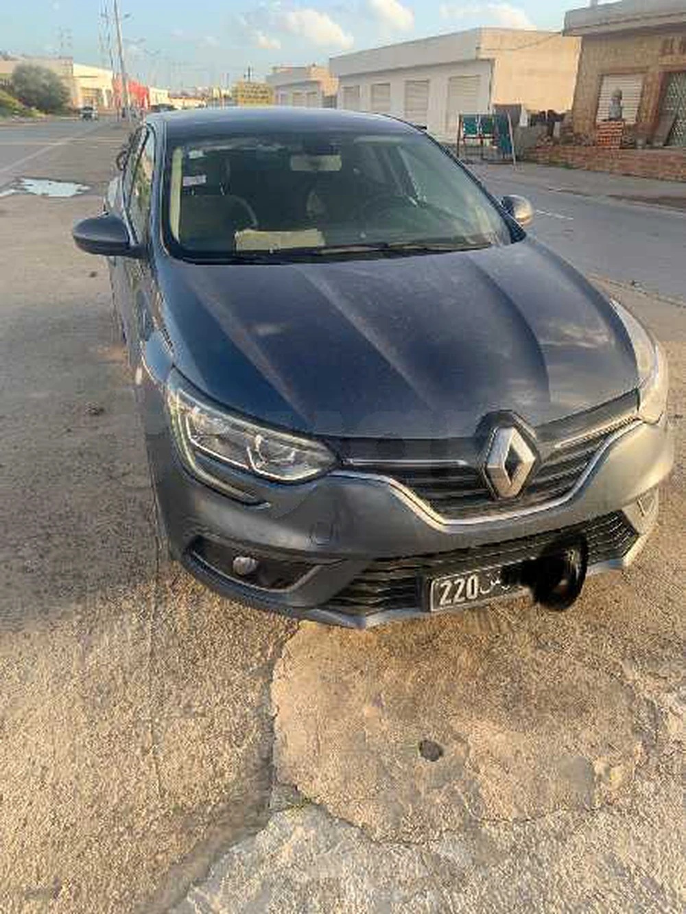 Carte voiture Renault Megane