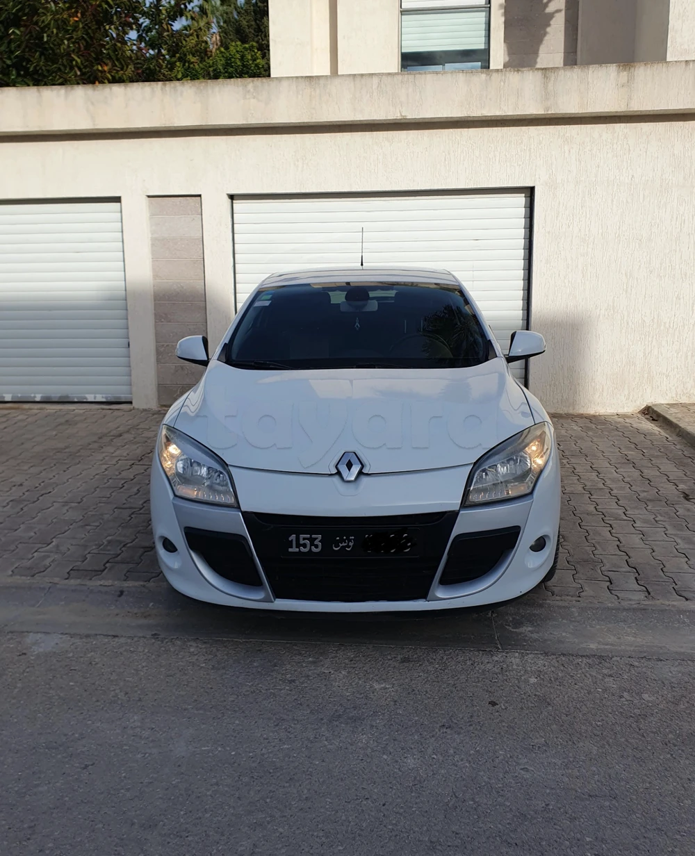 Carte voiture Renault Megane