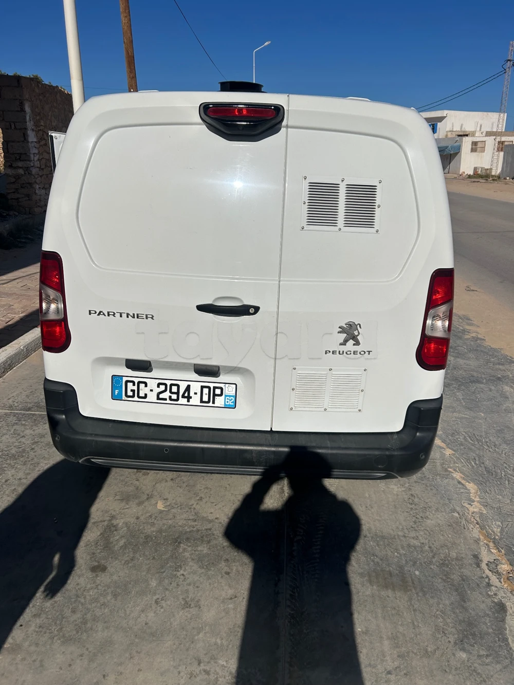 Carte voiture Peugeot Partner