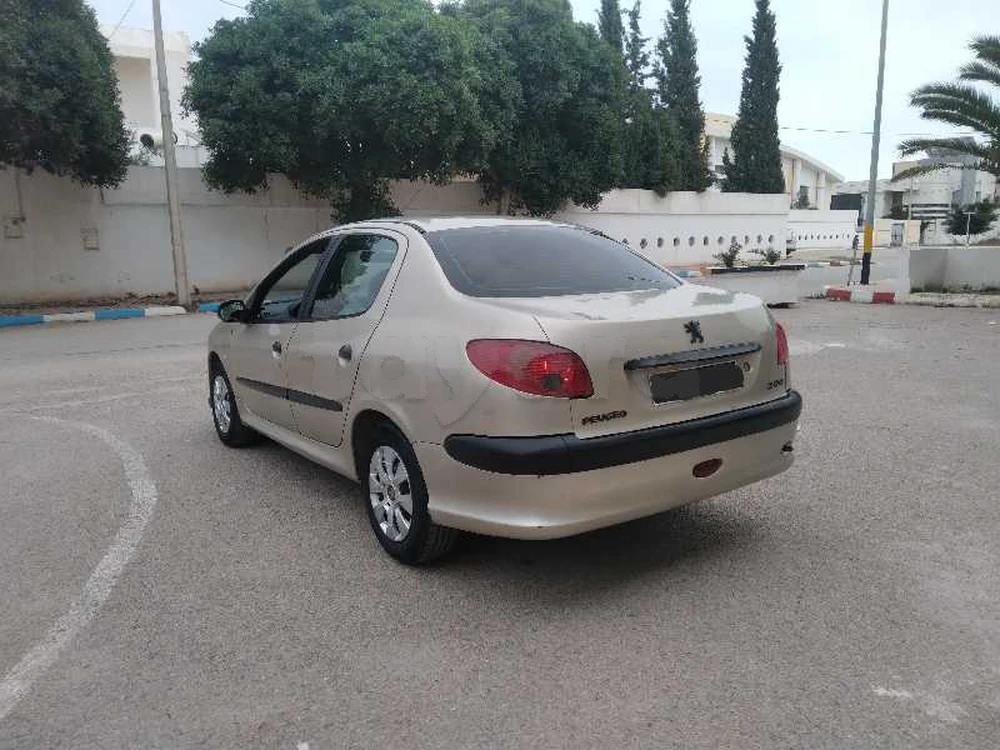 Carte voiture Peugeot 206