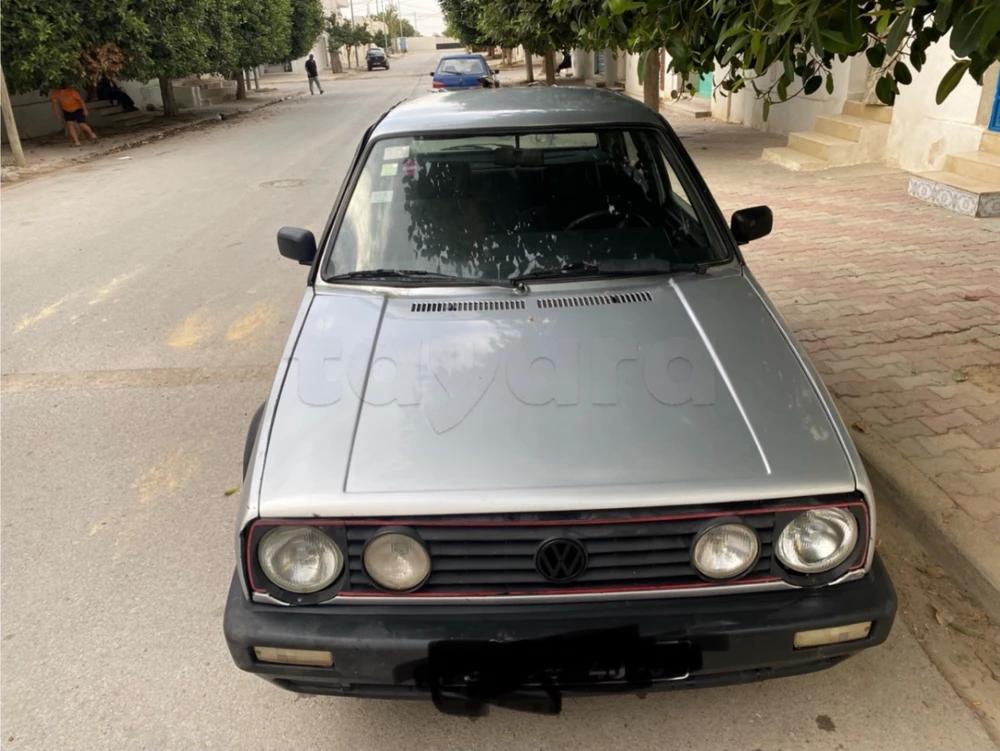 Carte voiture Volkswagen Golf 2