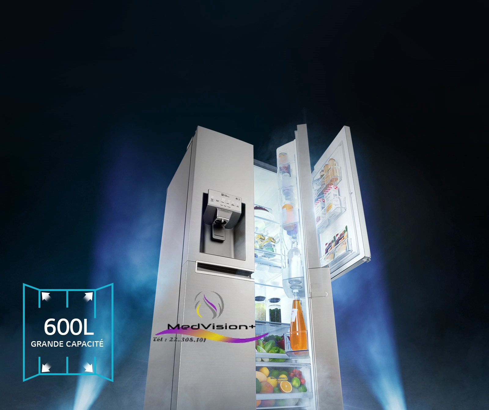 👉LG side by side SMART inverter Door-in-Door (Haute Gamme)