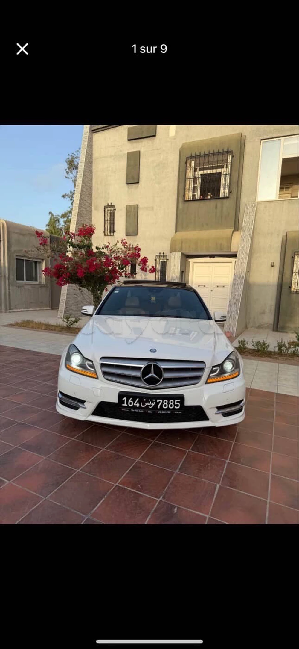 Carte voiture Mercedes-Benz Classe C