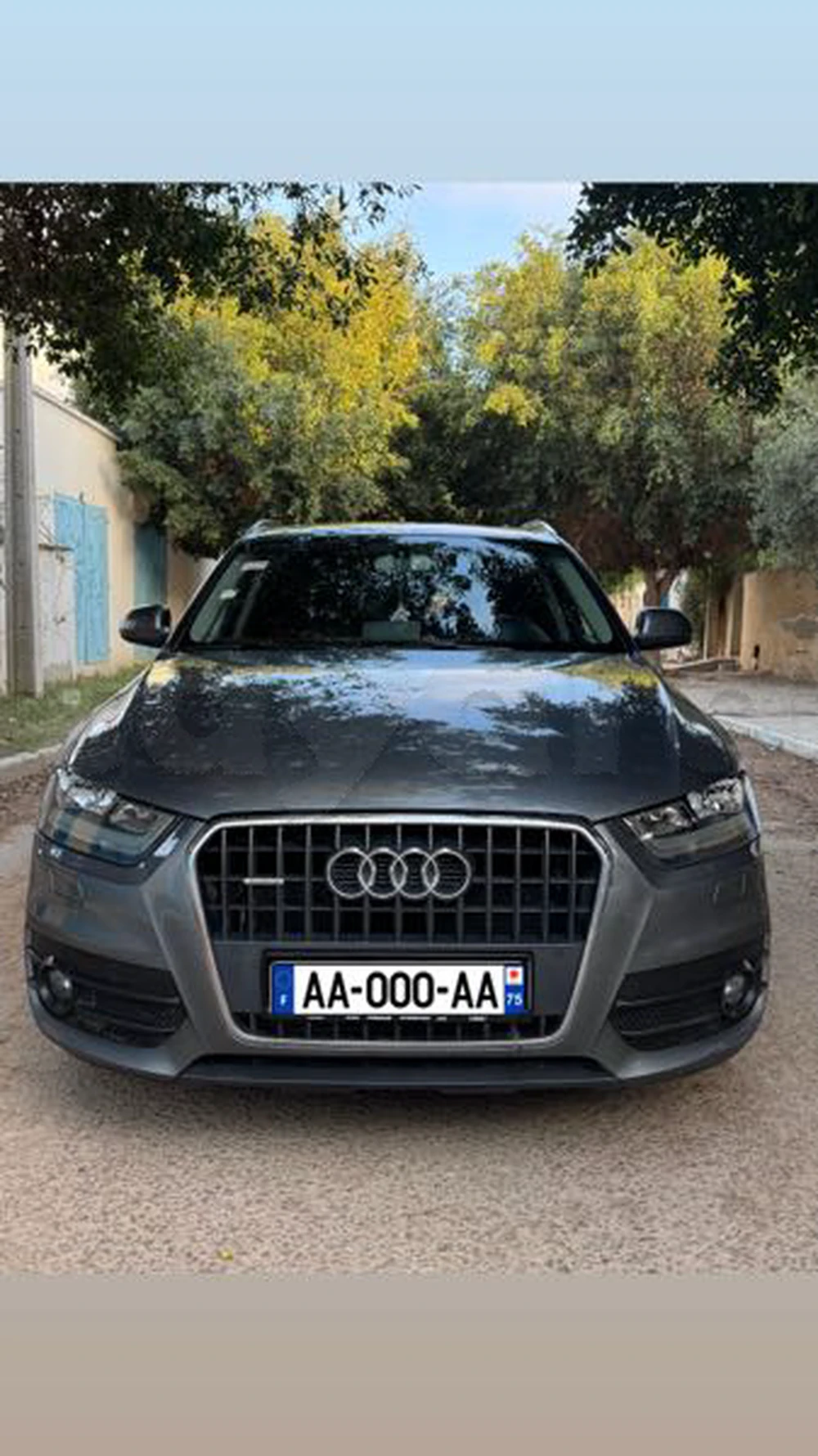 Carte voiture Audi Q3