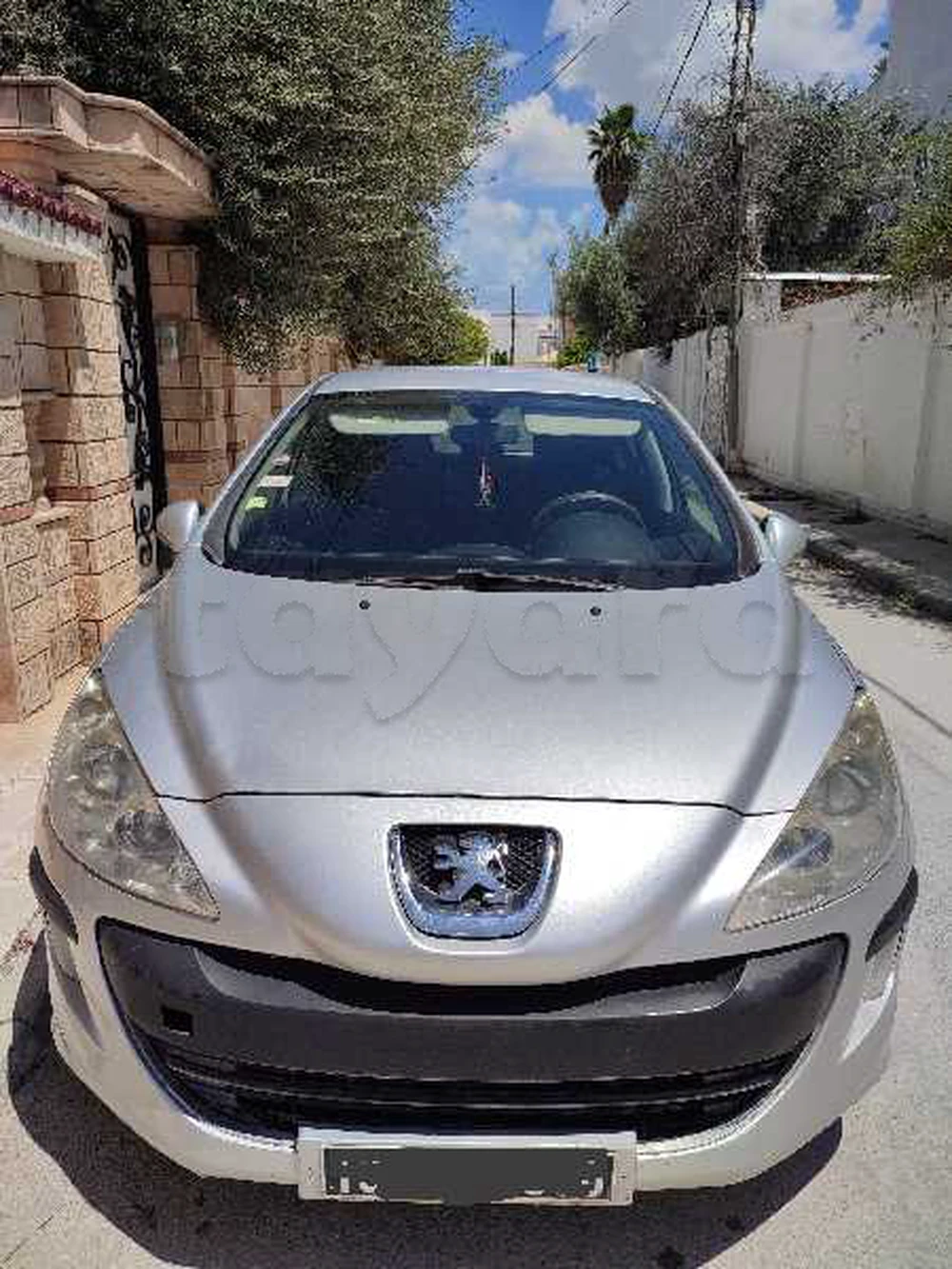 Carte voiture Peugeot 308