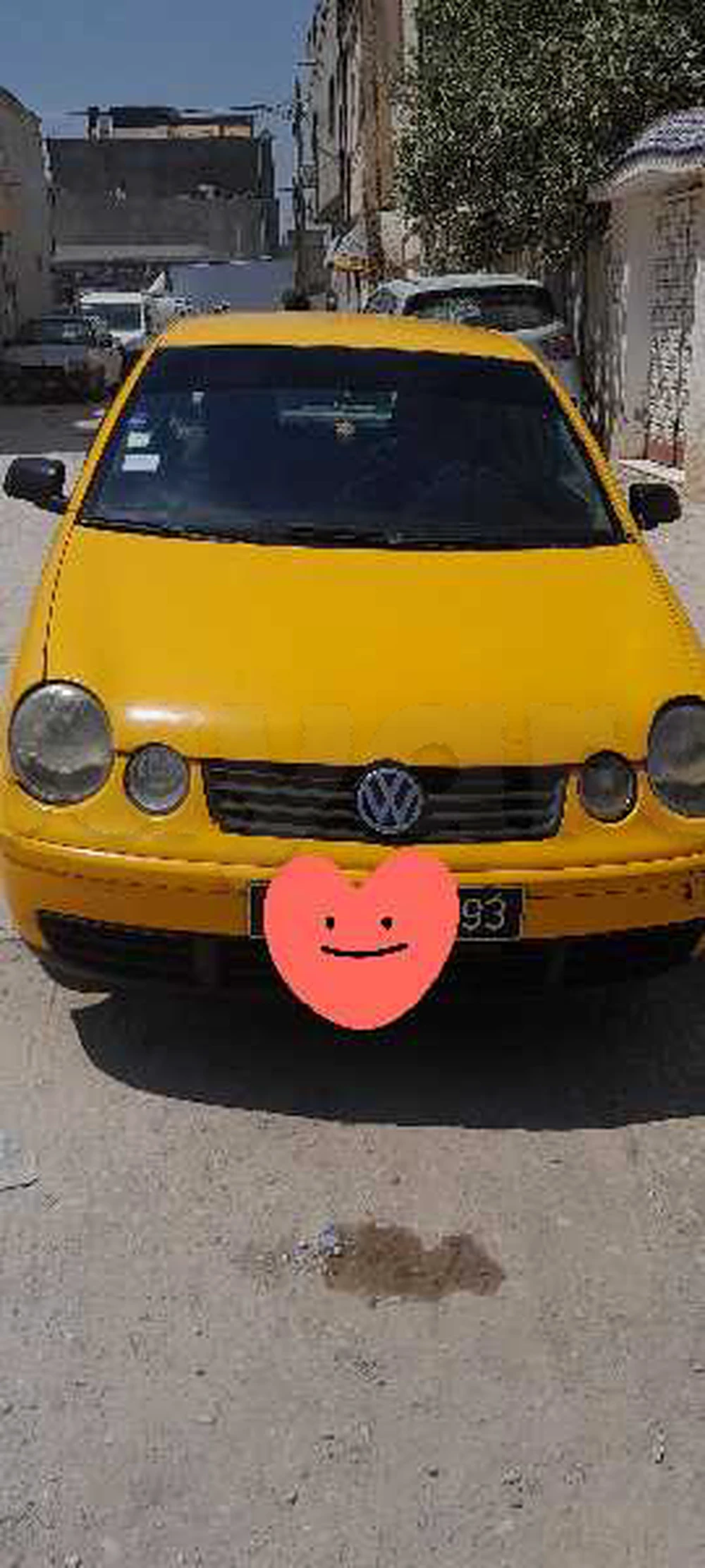 Carte voiture Volkswagen Polo