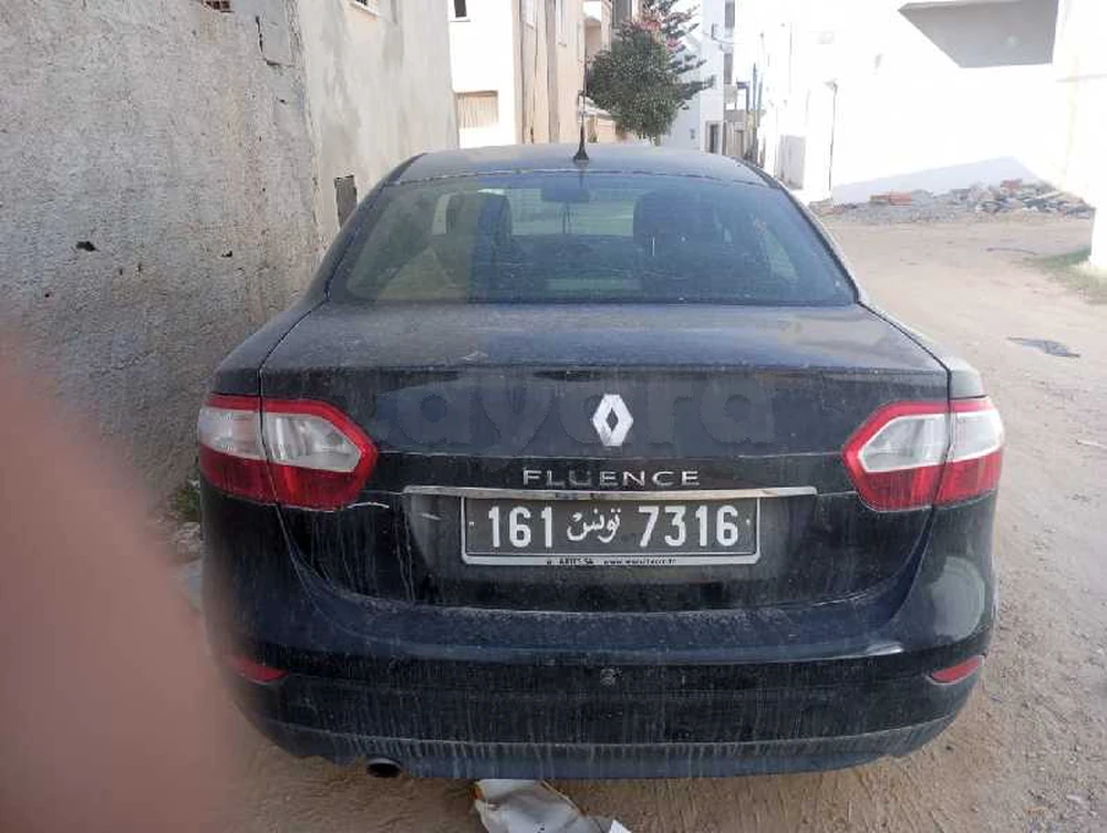 Carte voiture Renault Fluence