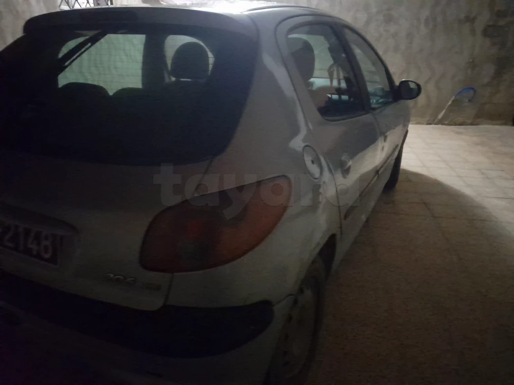 Carte voiture Peugeot 206