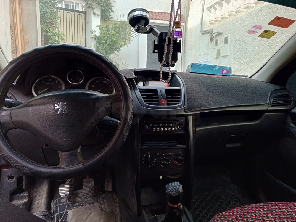 Carte voiture Peugeot 207