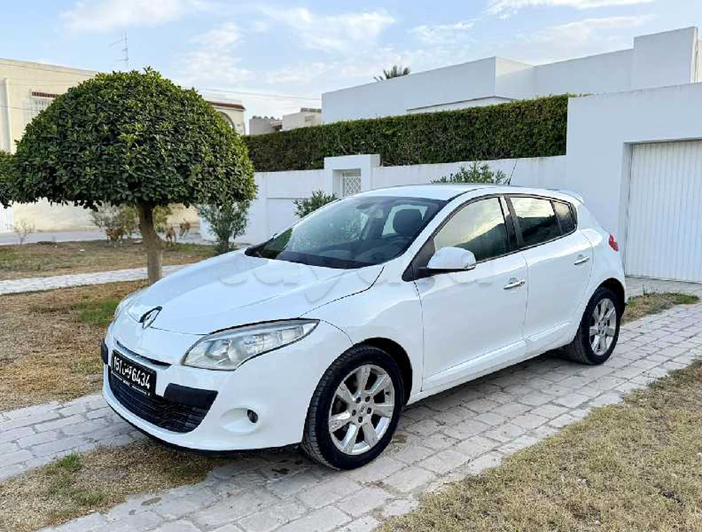 Carte voiture Renault Megane
