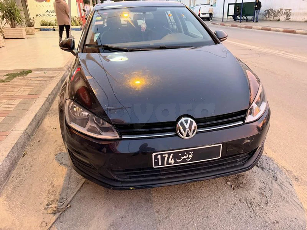 Carte voiture Volkswagen Golf