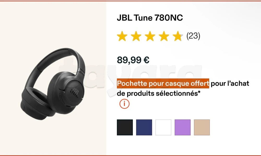 Référence Jbl noir