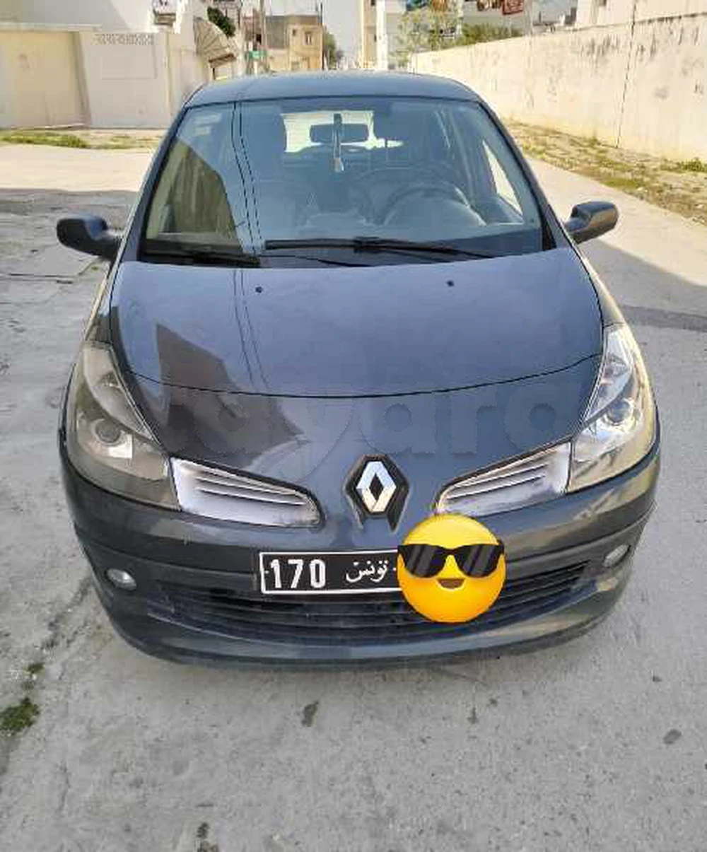 Carte voiture Renault Clio