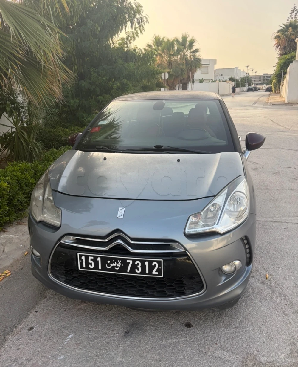Carte voiture Citroen DS3