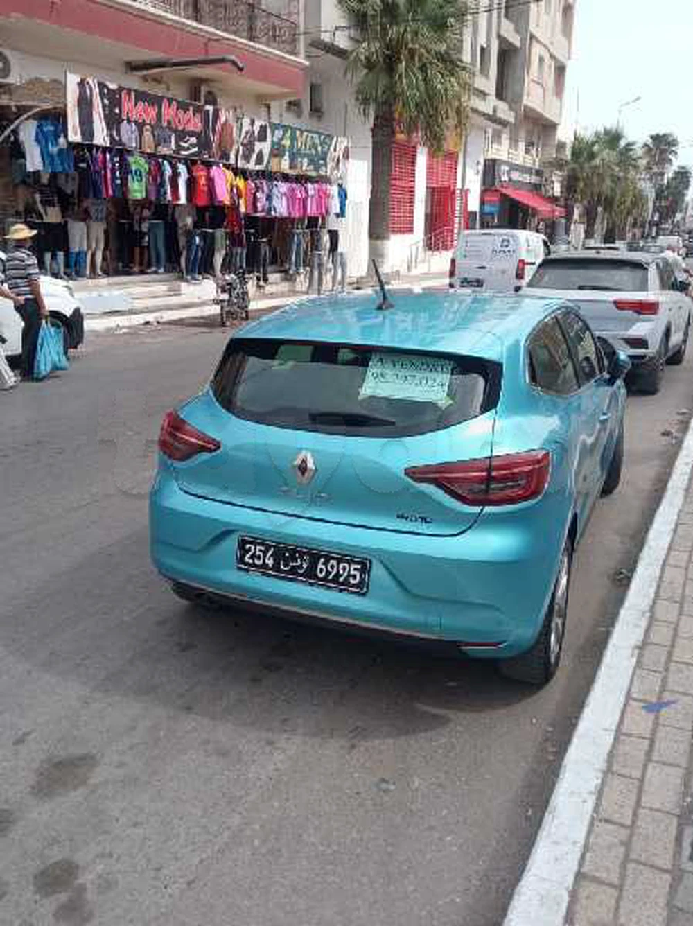 Carte voiture Renault Clio