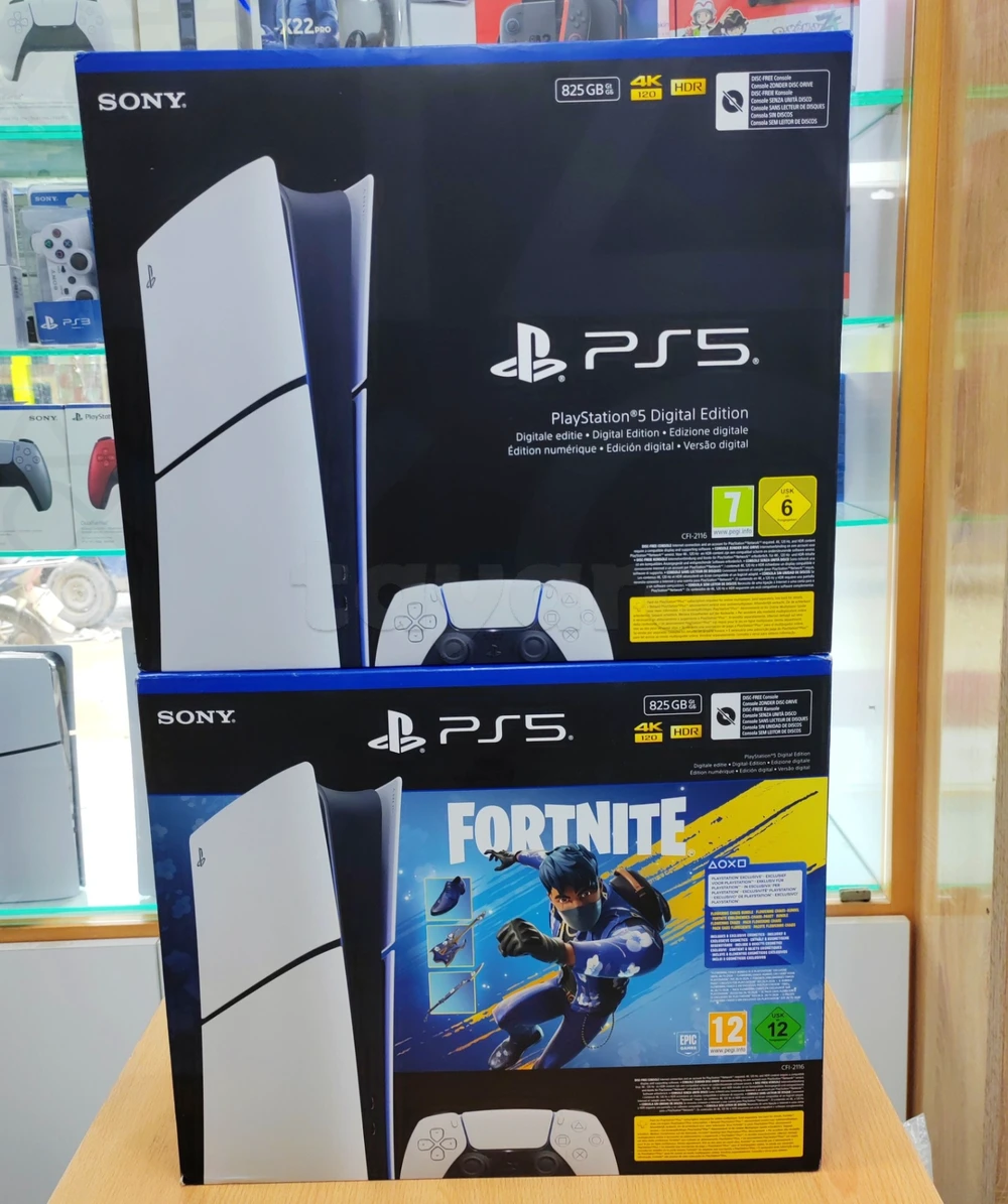 ✨️ PS5 Slim Digital ✨️ PS5 Slim Digital Pack Fortnite ✨️ Modèle européen neuf sous blister