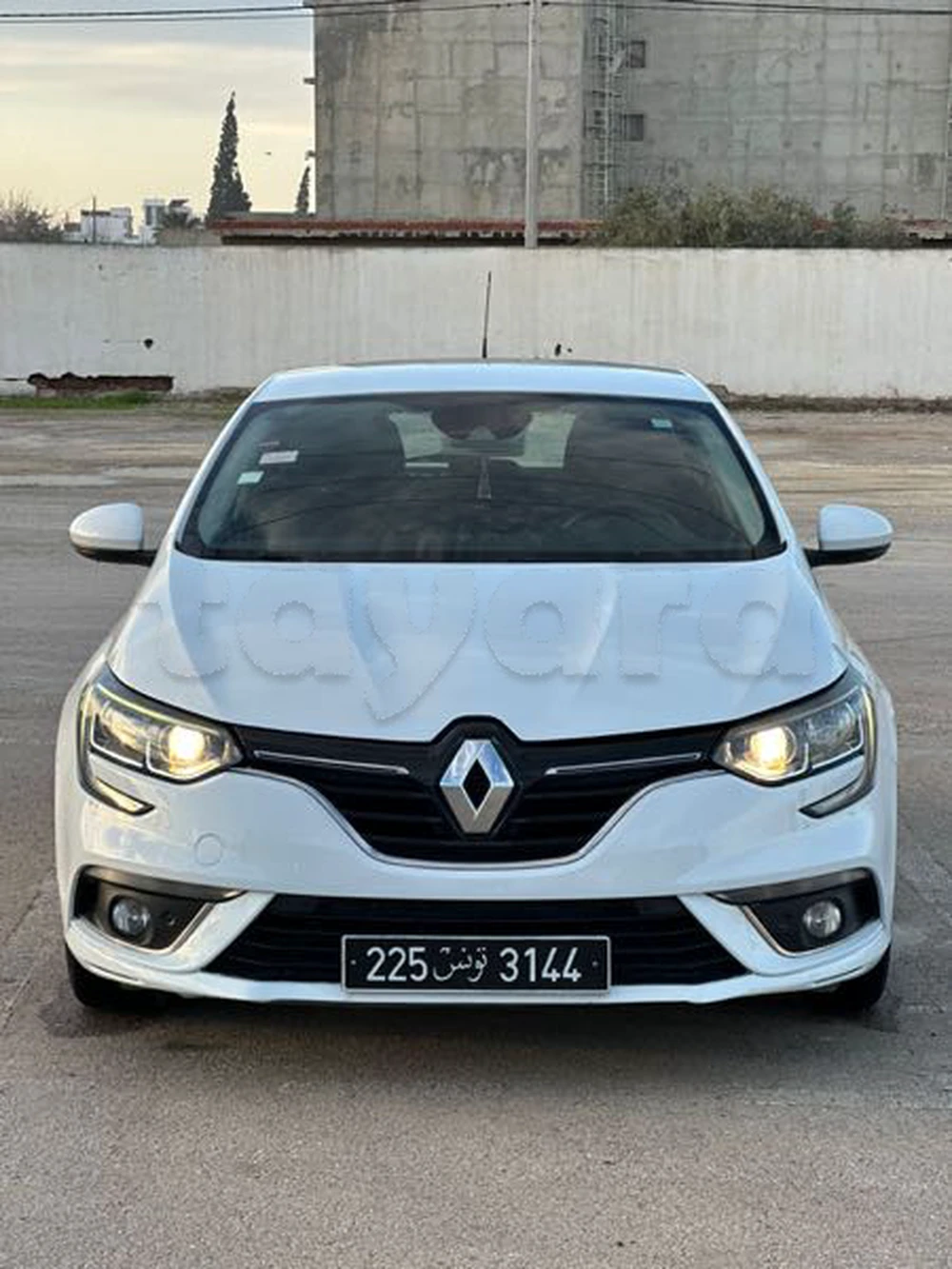 Carte voiture Renault Megane