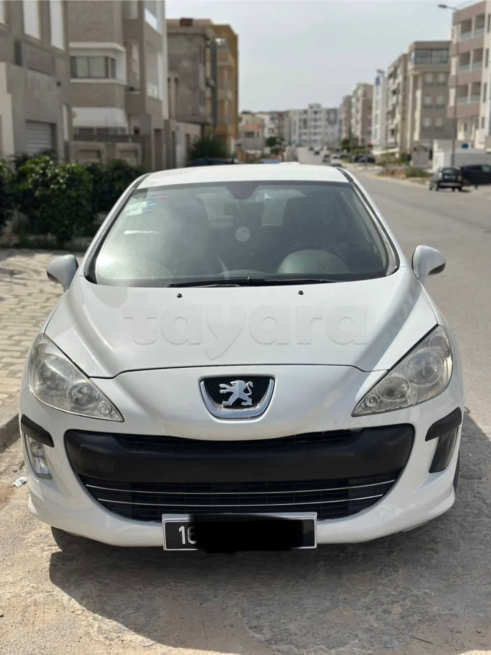 Carte voiture Peugeot 308