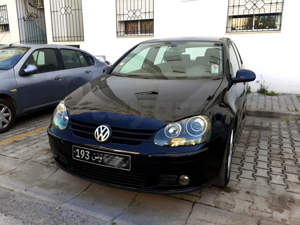 Carte voiture Volkswagen Golf 5