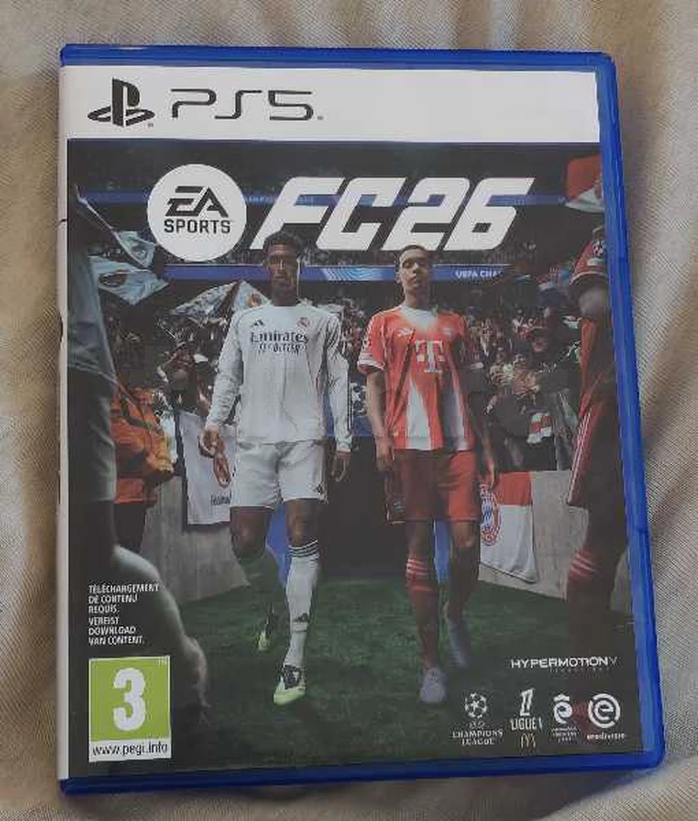 A vendre jeux de foot FC 26 sur PS5