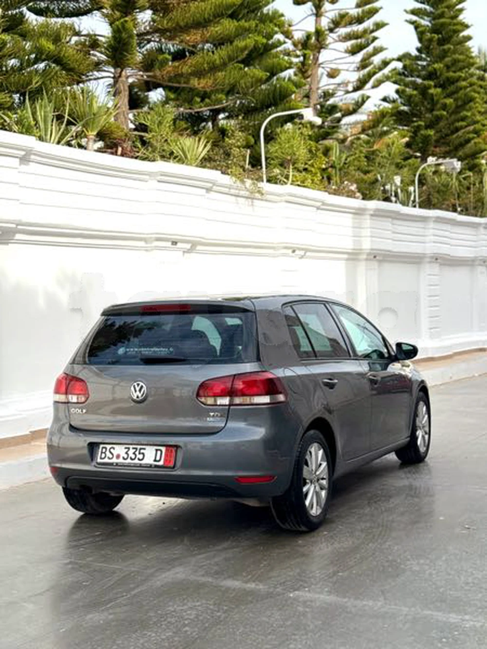 Carte voiture Volkswagen Golf