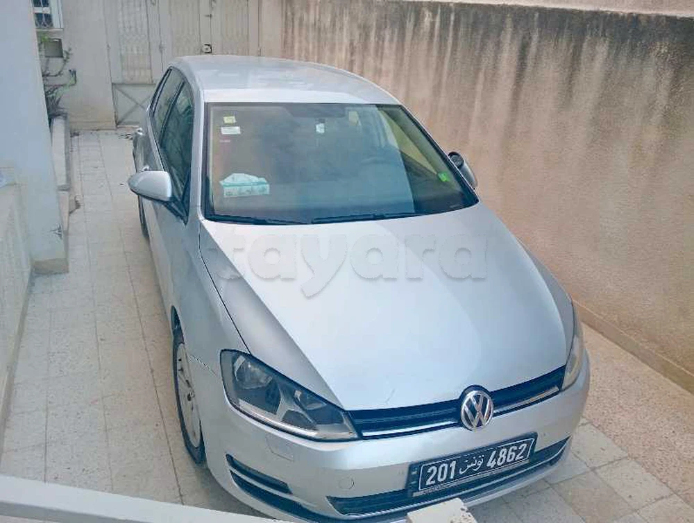Carte voiture Volkswagen Golf 7