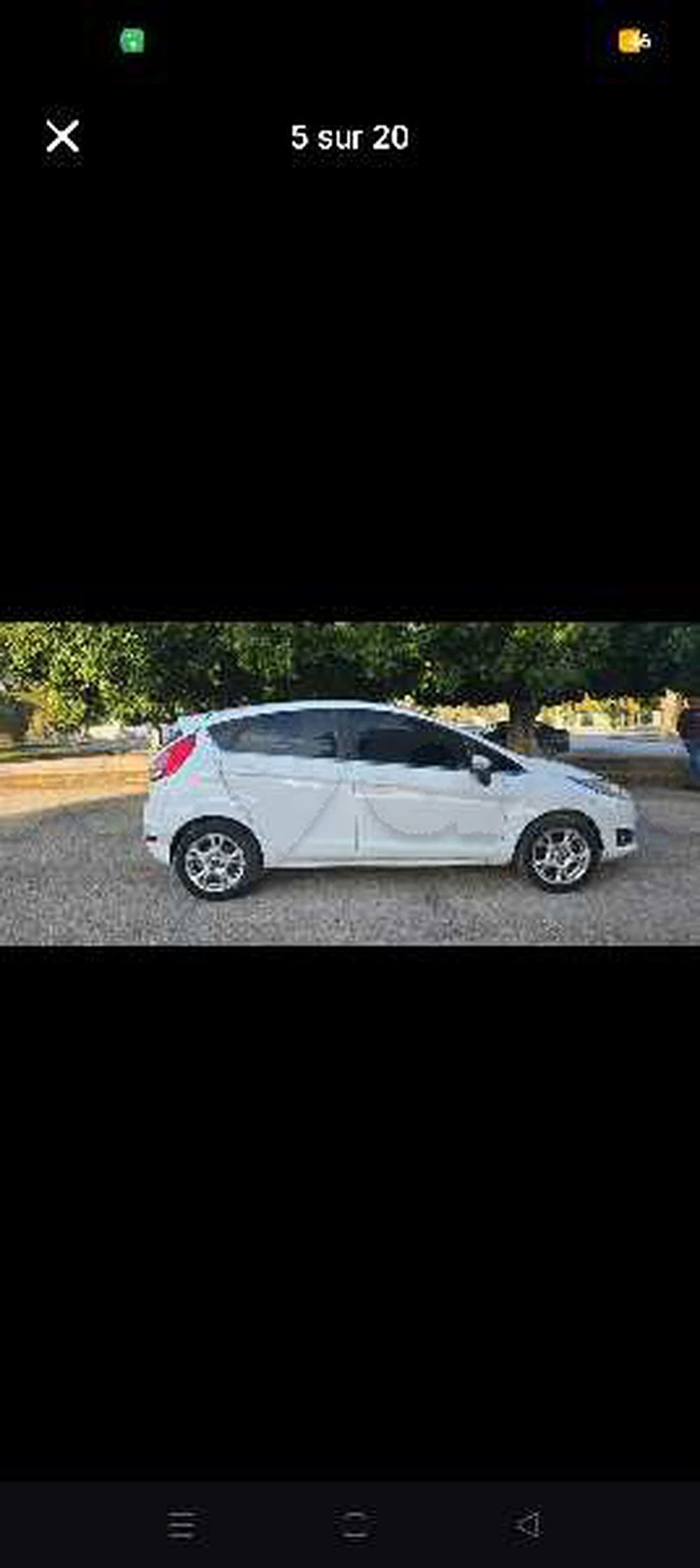 Carte voiture Ford Fiesta