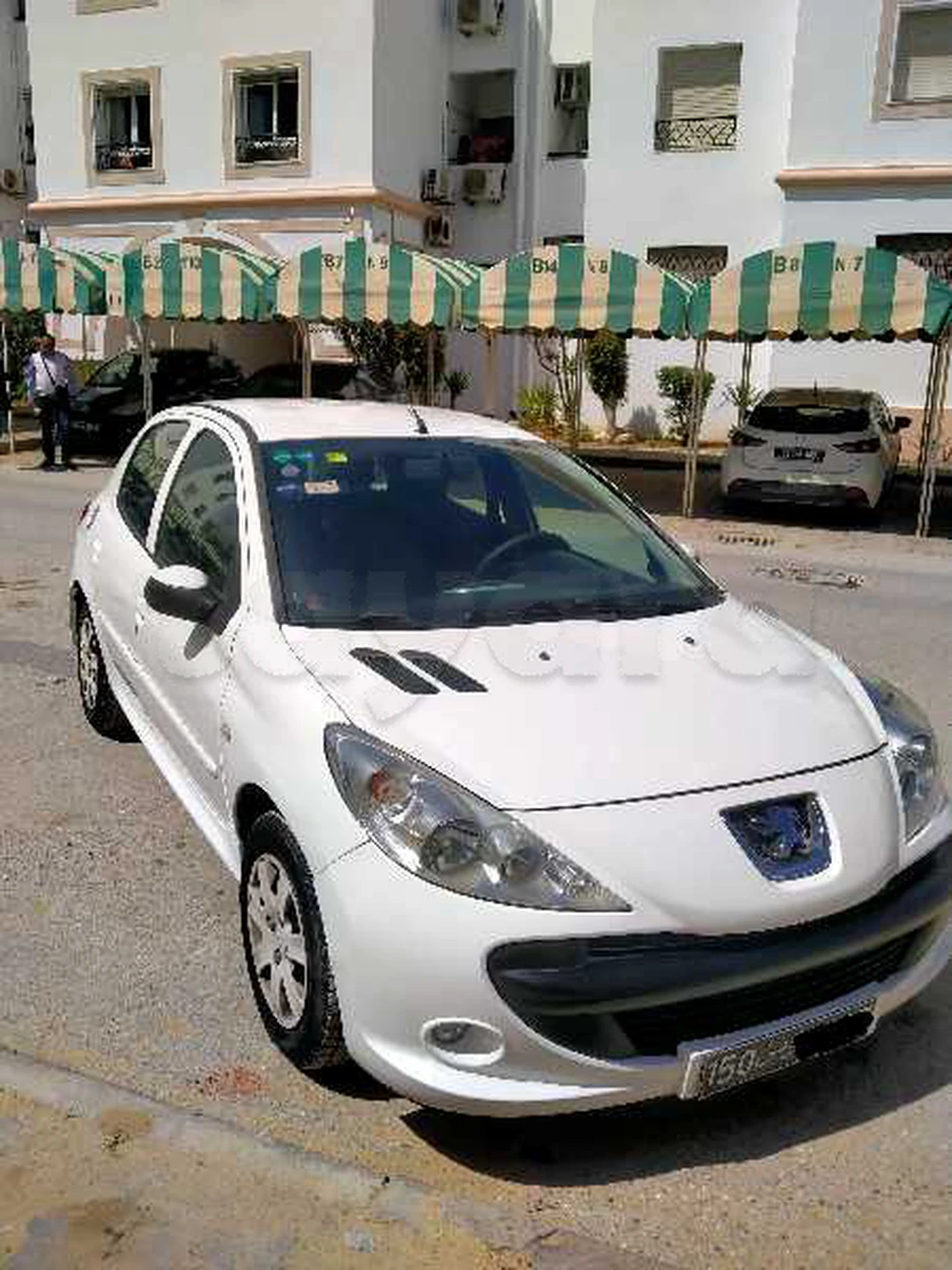 Carte voiture Peugeot 206+