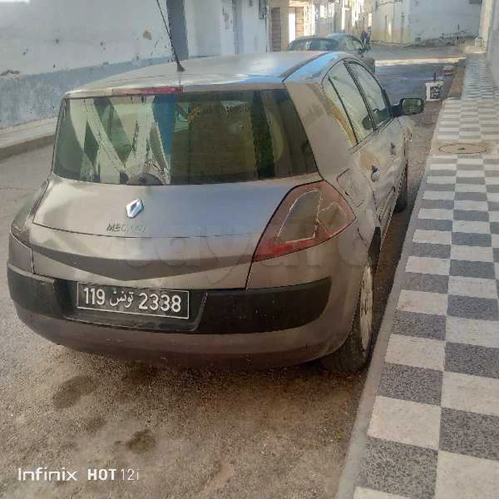 Carte voiture Renault Megane