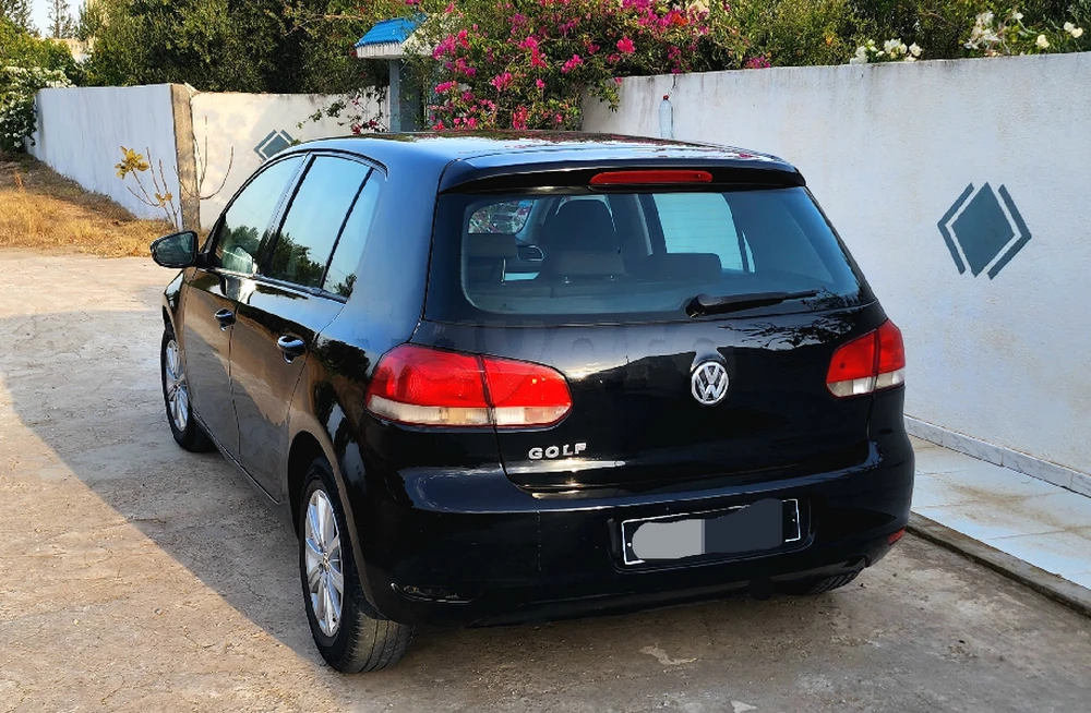 Carte voiture Volkswagen Golf 6