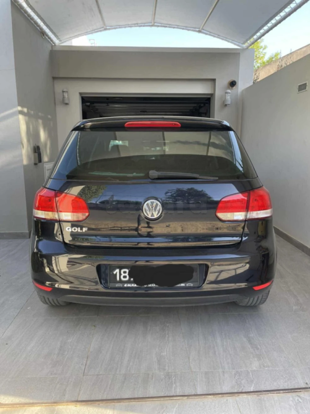 Carte voiture Volkswagen Golf