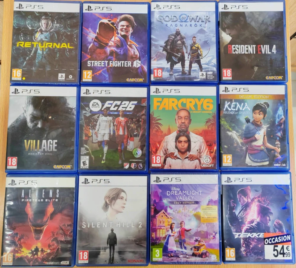 Jeux PS5 en très bonne état