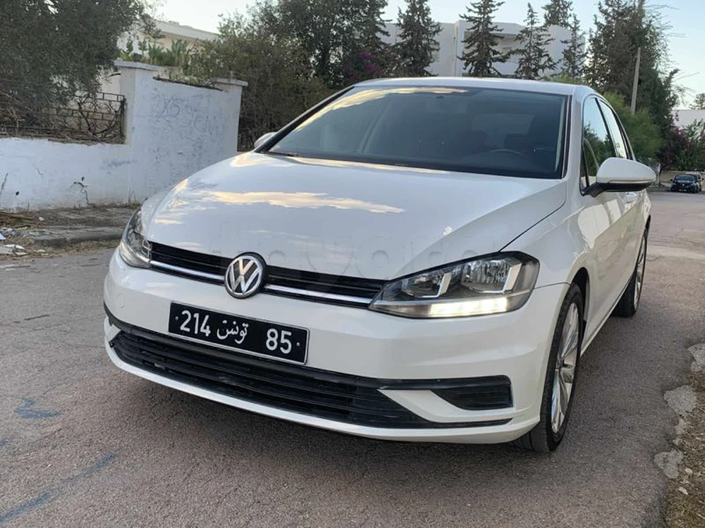 Carte voiture Volkswagen Golf 7