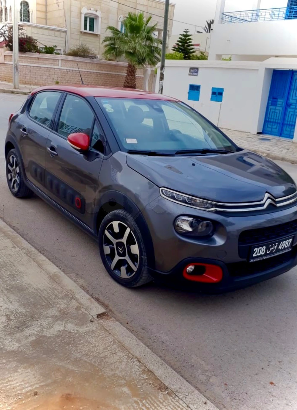 Carte voiture Citroen C3