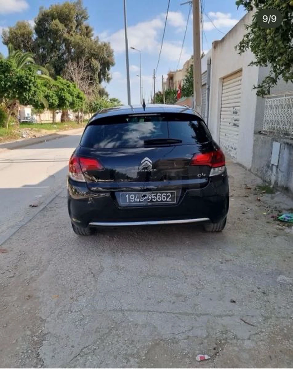 Carte voiture Citroen C4