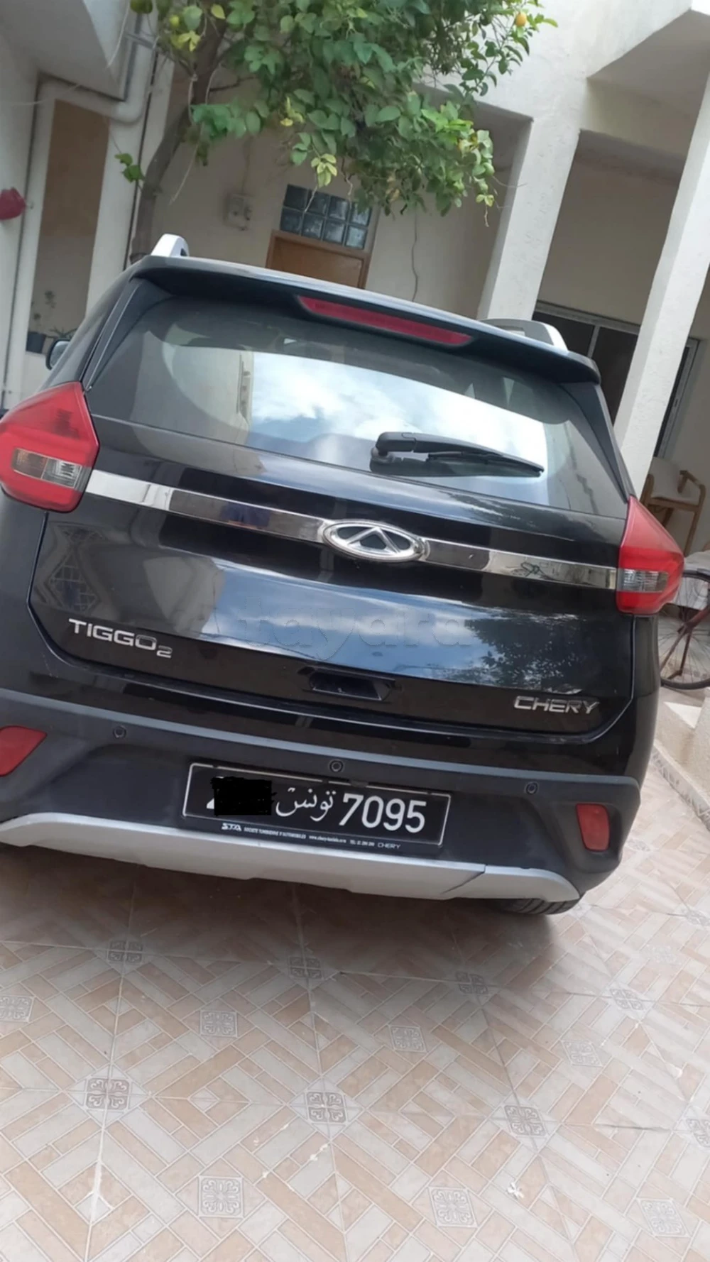 Carte voiture Chery Tiggo