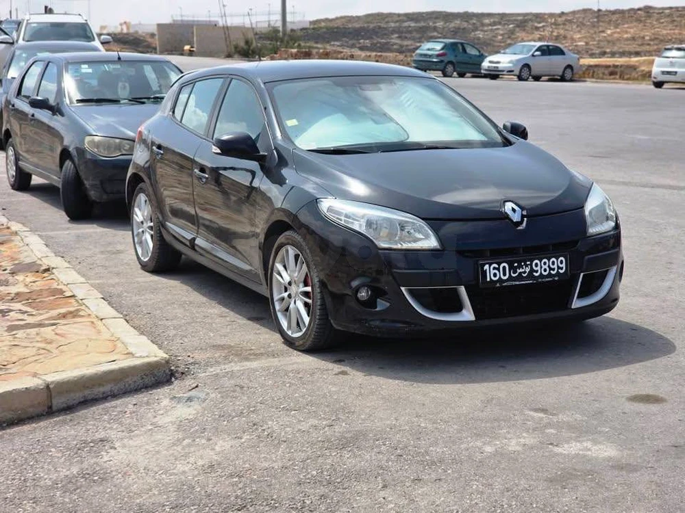 Carte voiture Renault Megane