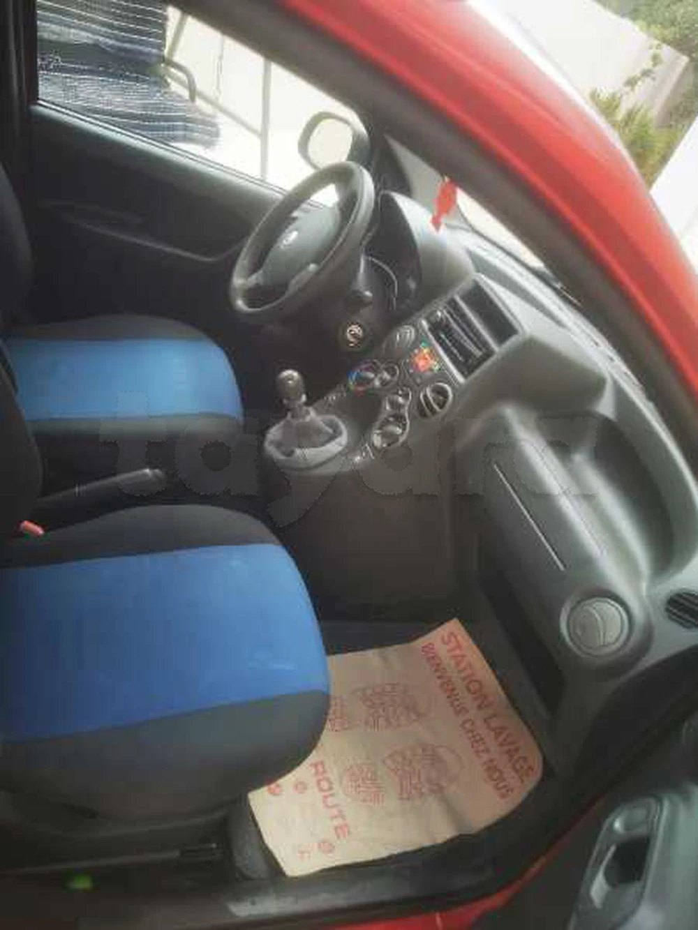 Carte voiture Fiat Panda