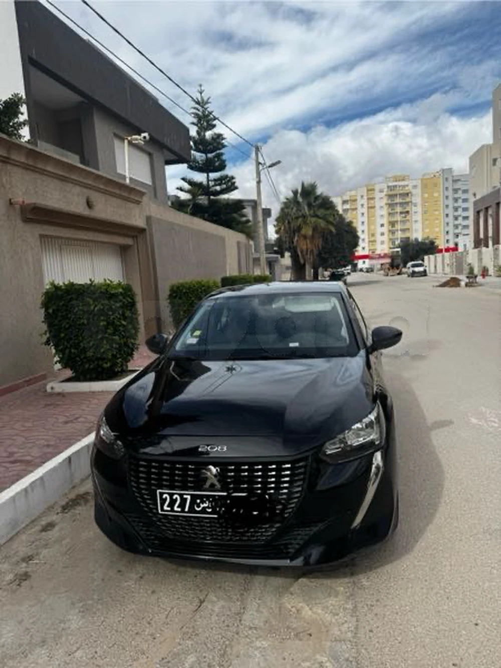 Carte voiture Peugeot 208