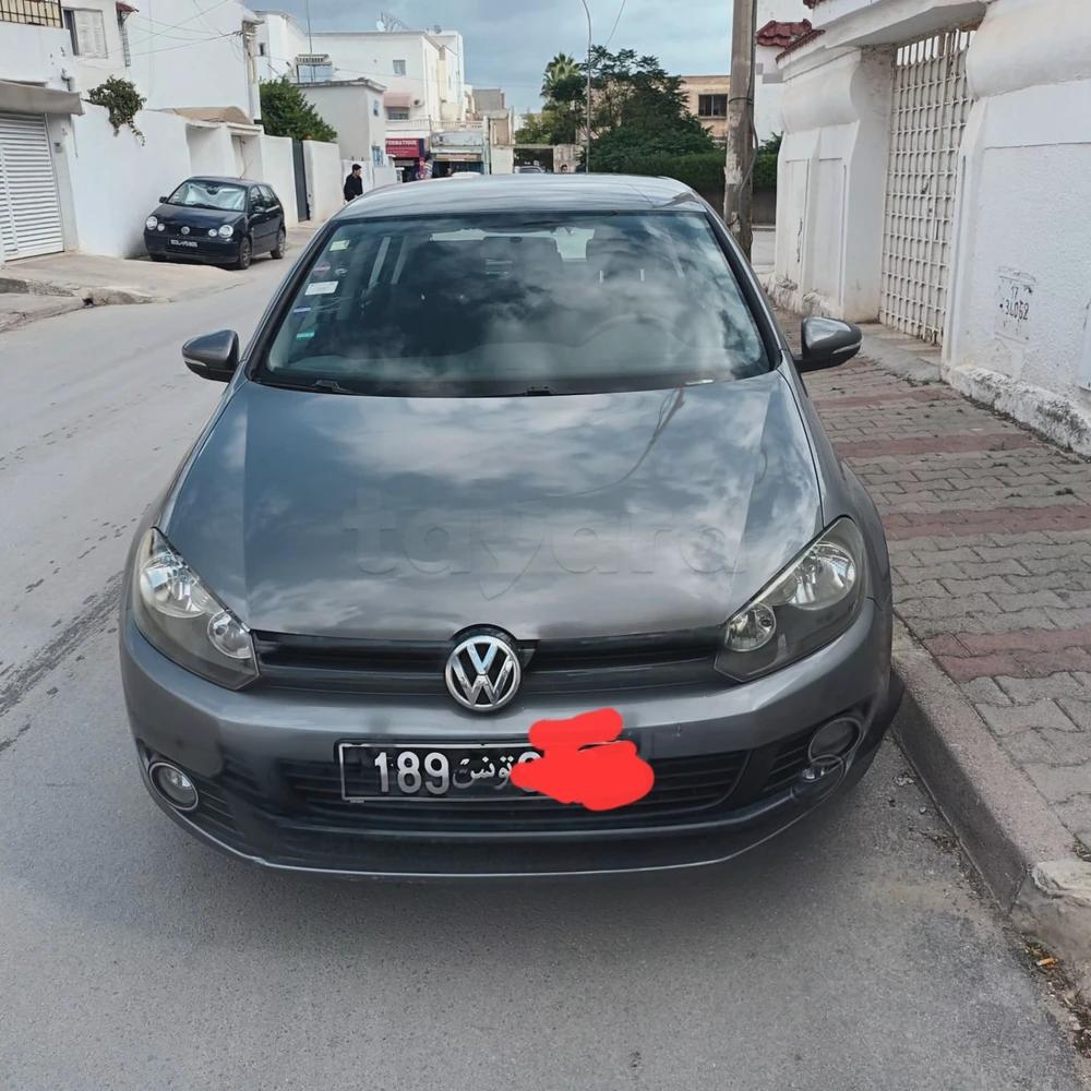 Carte voiture Volkswagen Golf