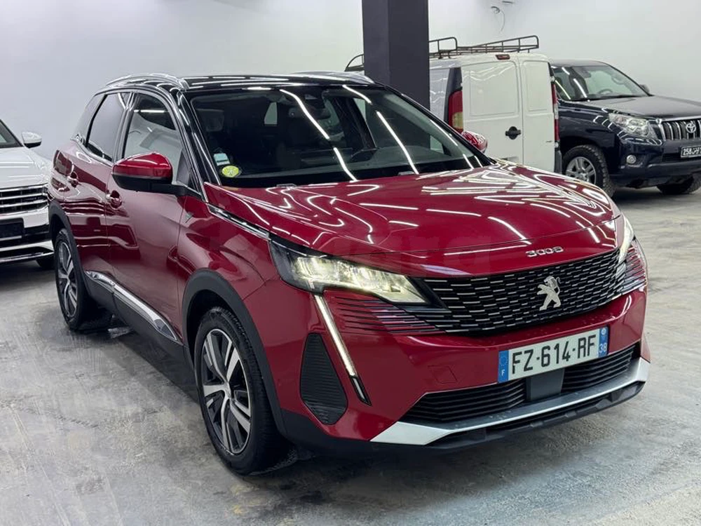 Carte voiture Peugeot 3008