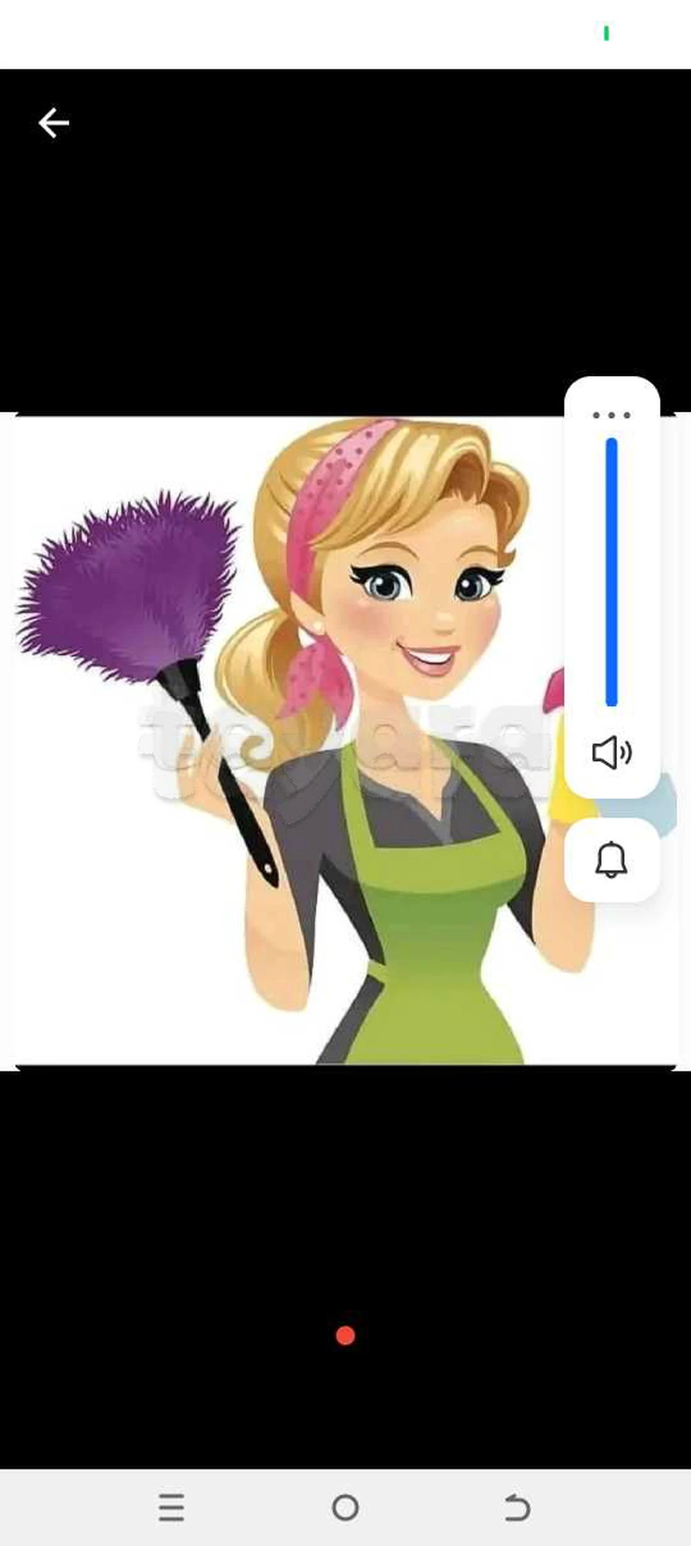 femme de menage