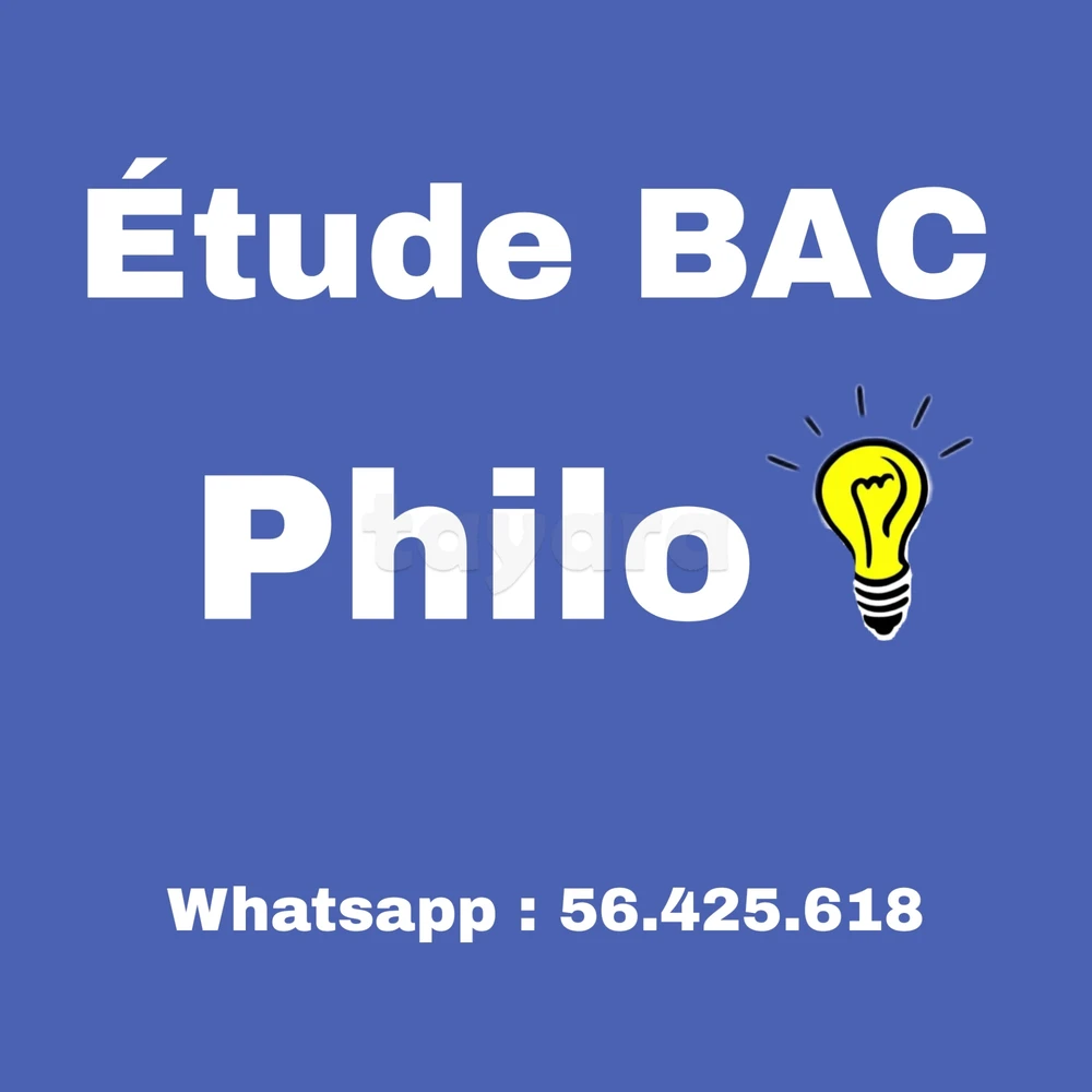 Étude bac