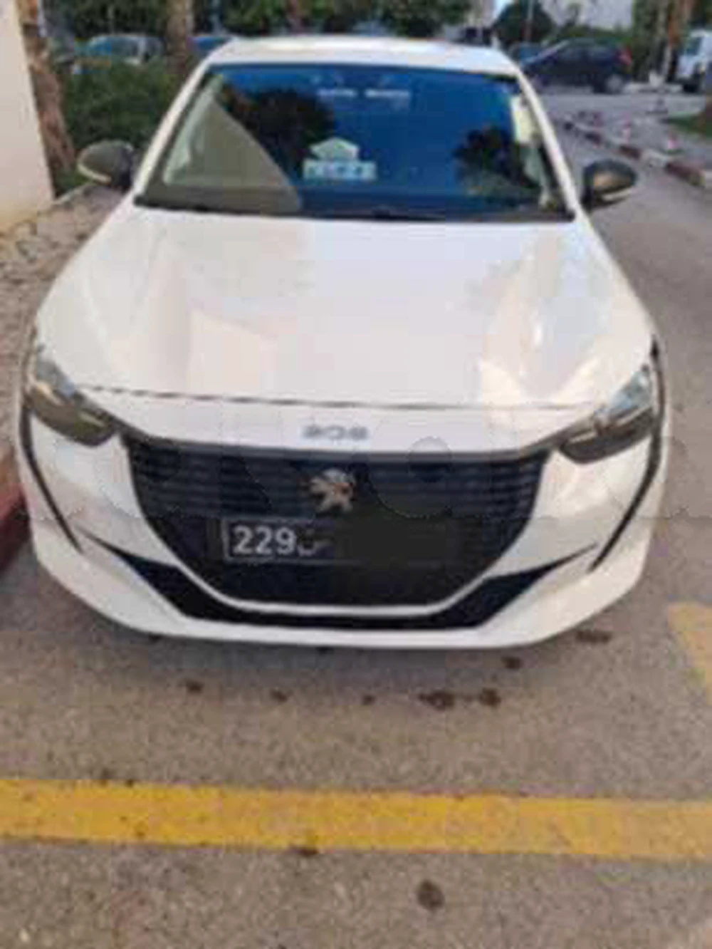 Carte voiture Peugeot 208