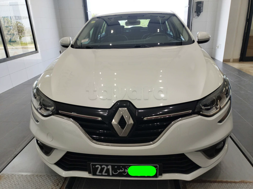 Carte voiture Renault Megane