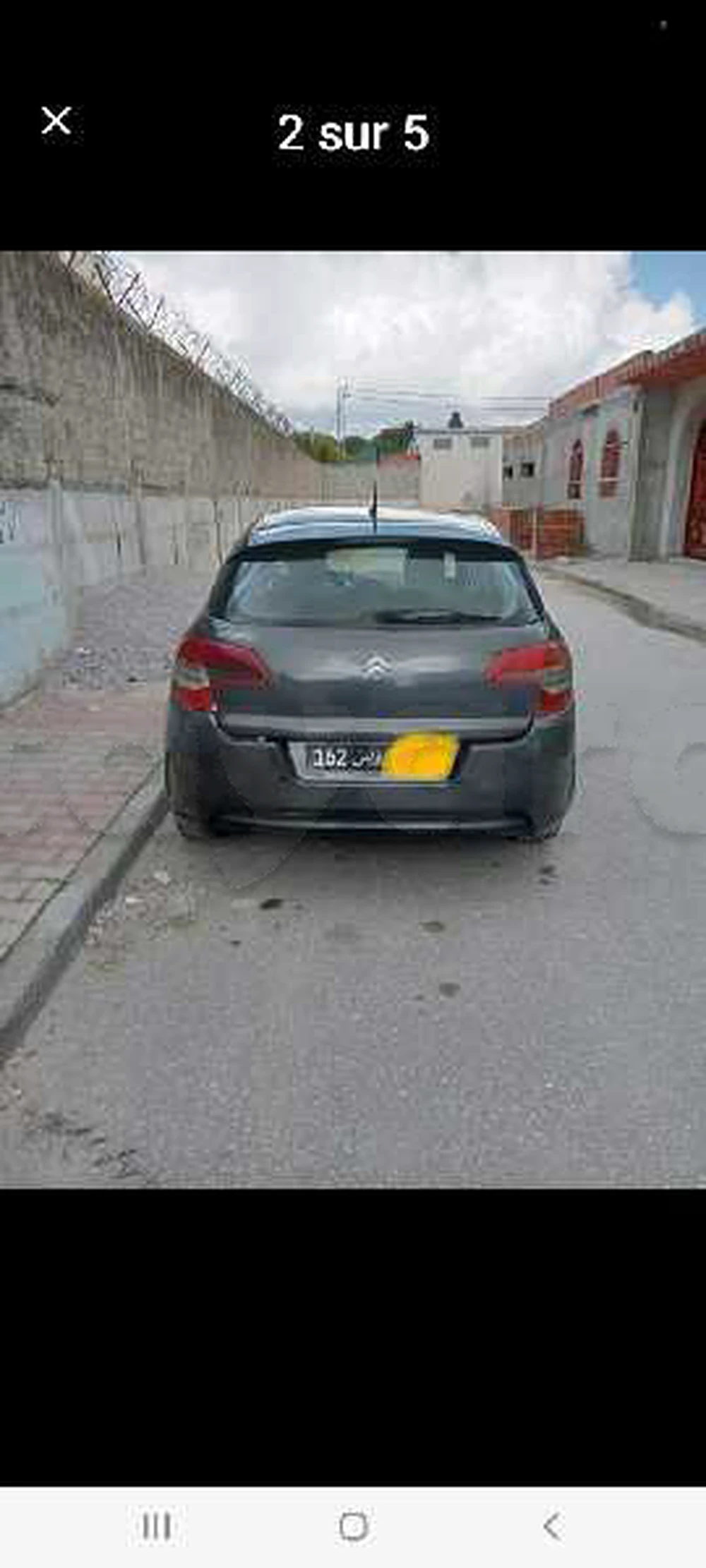 Carte voiture Citroen C4