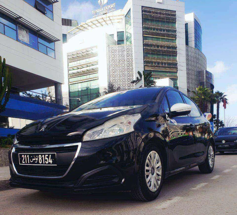 Carte voiture Peugeot 208